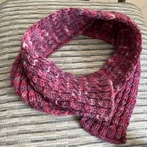 Hand-knit (by myself) scarf